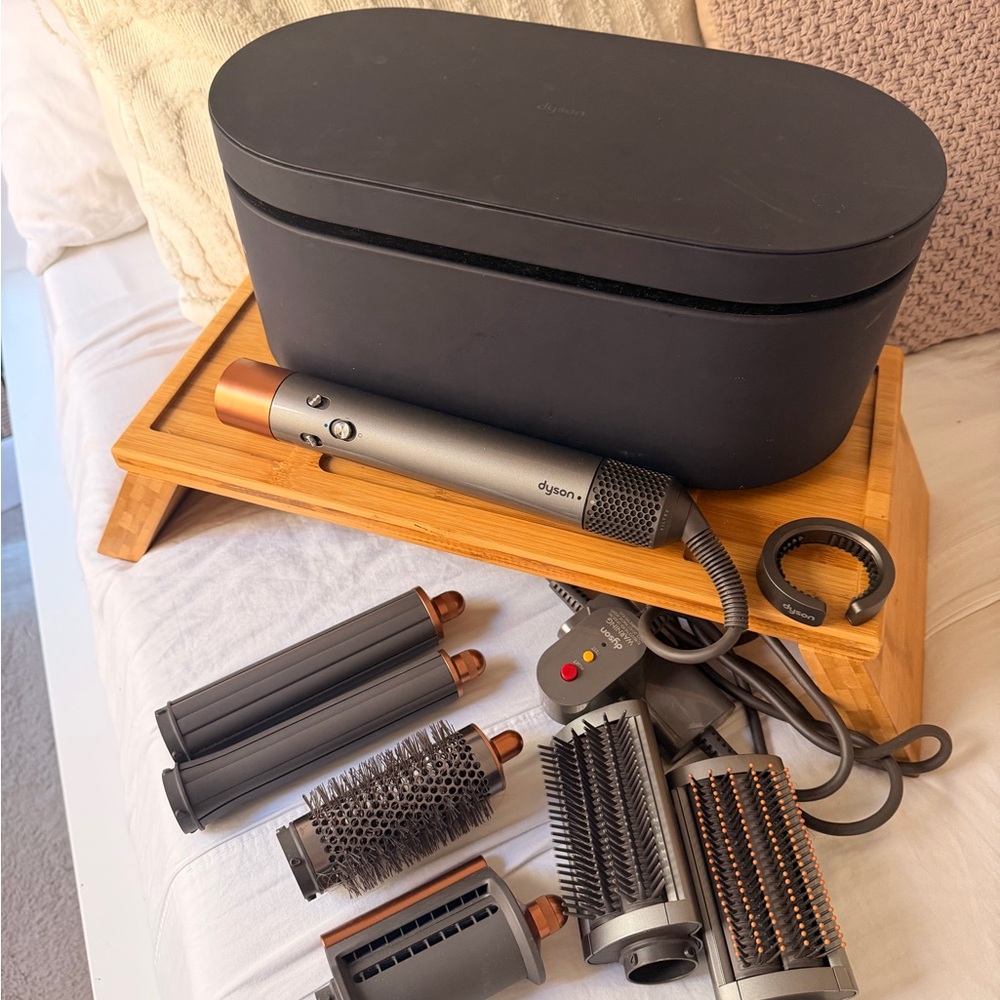 Dyson Copper and Gray Hair Styling Set